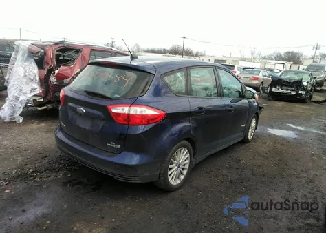 2016 Ford C-Max Hybrid Se from USA, damaged, VIN 1FADP5AU5GL119964